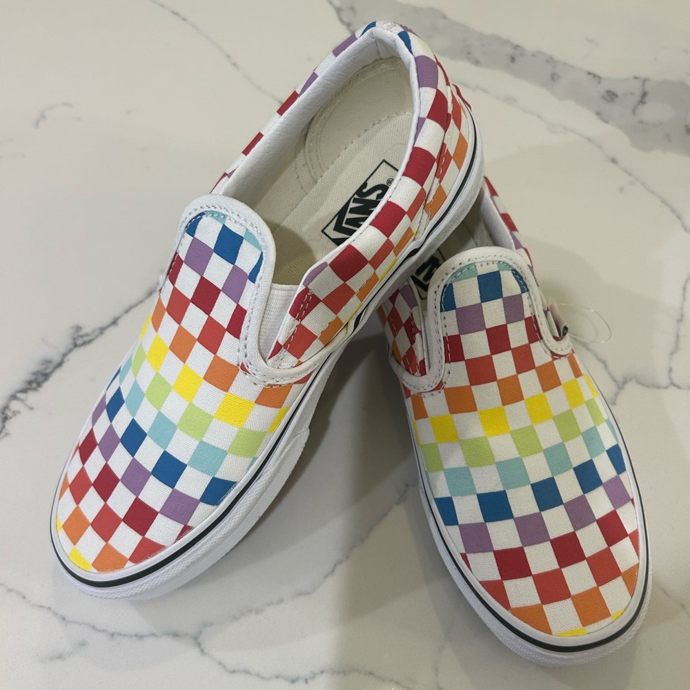 Vans Rainbow Checkered!!!❤️🧡💛💚💙💜